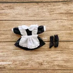 JANAYA ハンドメイド　オビツ11服　黒色メイド服　3点セット　翌日発送