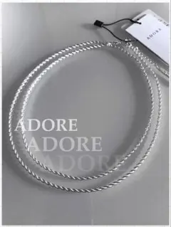 【新品】 タグ付き◎ADORE スクリューチェーンネックレス アドーアのサムネイル