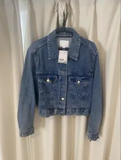 H&M インディゴブルー デニムジャケット L