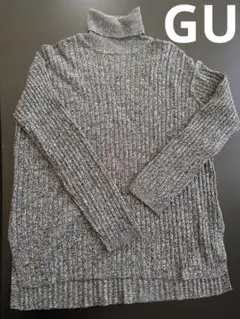 最終価格‼︎GU タートルネックセーター　1回着用　美品　ニット　秋冬　トップス