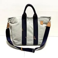 russet ラシット 2WAY トートバッグ ショルダー 日本製 グレー 美品のサムネイル
