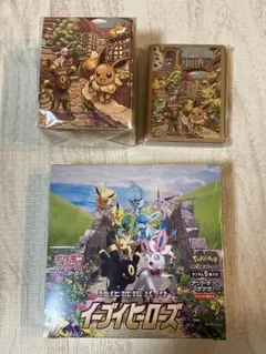 イーブイヒーローズ イーブイズセット シュリンク付き 未開封 未開封シュリンク付き】イーブイヒーローズ BOX