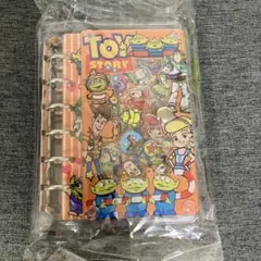 トイストーリー　A7 シャカシャカノート シール帳 カバー付