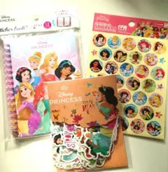 Disney Princess ステッカー帳とシールセット