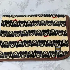 DOUBLE.B ブランケット クマ柄