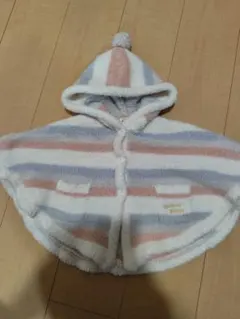 ジェラートピケ　ポンチョ　コート　80 タオル生地　gelatopique