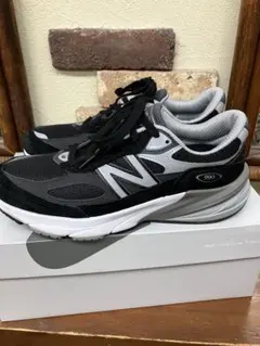 美品ニューバランス M990 v6　ブラック　26.0ｃｍ　M990BK6