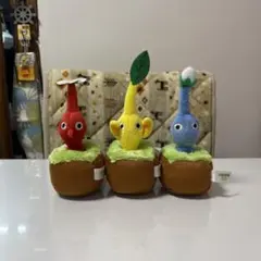 PIKMIN ピクミン　引っこ抜きぬいぐるみマスコット　全3種