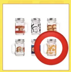 ブロッコリーくじ×パンどろぼう一番くじ E賞 ミニチュアガラス瓶