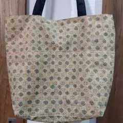 トートバッグ（傘の生地）ポケット付き