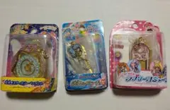 プリキュアオールスターズ　 変身ダイキャストチャーム　3個セット