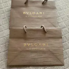 BVLGARI IL CIOCCOLATO ショップ袋