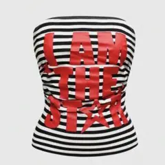 SHEIN チューブトップ ボーダー パンク Y2K ロック キャミソール