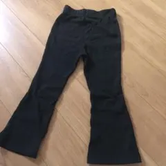 《美品》キッズパンツ　女の子　ダンス（140）秋冬　黒　フレアライン