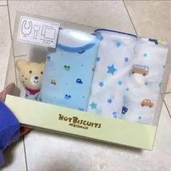 ホットビスケッツ MIKIHOUSE ギフトセット ラトル スタイ ガーゼのサムネイル