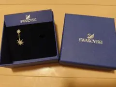 Swarovski スワロフスキースターモチーフ 片耳のみイヤリング　箱あり