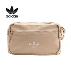 adidas ベージュ ボディバッグ