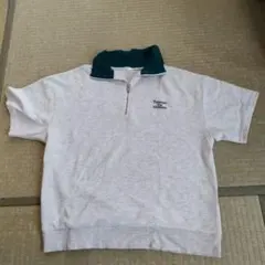 COLZA ハーフジップ 半袖 カットソー Mサイズのサムネイル