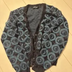 新品未使用　Desigual（デシグアル）カーディガン　ブラック　黒　透かし