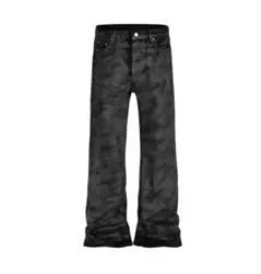 00s Archive Flare Black Denim Pants