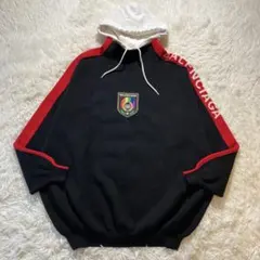 極美品 バレンシアガ スリーブプライド ロゴワッペン フーディー ニットパーカーのサムネイル
