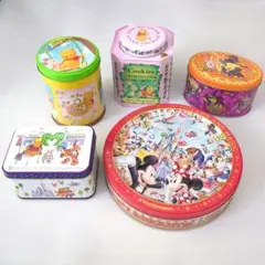 ディズニー くまのプーさん 空き缶 5個 セット