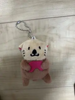 らこぽん ぬいぐるみキーホルダー アオキスーパー らっこ