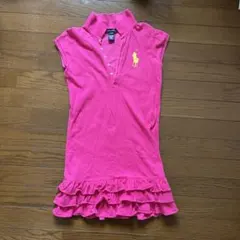 ラルフローレン　ワンピース　チュニック　ピンク　Ｌ