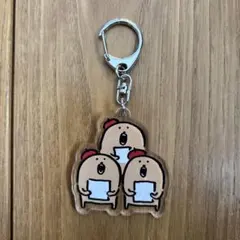 アクリルキーホルダー もぐらコロッケ　自分ツッコミくま　敬老　cafe