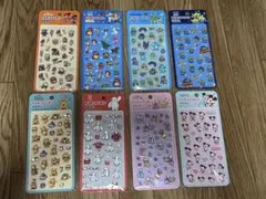 ディズニー　ぷくぷくシール　8点セット　正規品