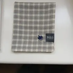 POLO ハンカチ チェック柄 綿100% マレーシア製のサムネイル