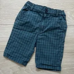 familiar チェック　ズボン　緑　110cm 男の子