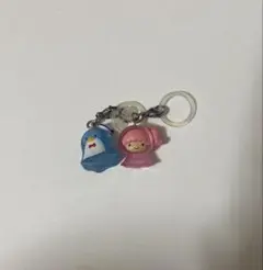 サンリオキャラクターズ　めじるしアクセサリー　ガチャガチャ　タキシードサム　ララ