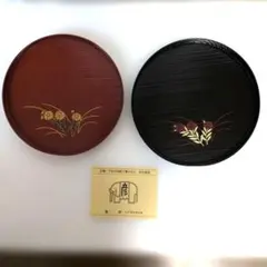 平安象彦・九代西村彦兵衛・大原盆・化粧箱付き・伝統工芸品・漆器・美