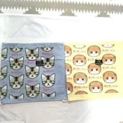 あゆ様専用新品猫の顔フェイスタオルセット２点