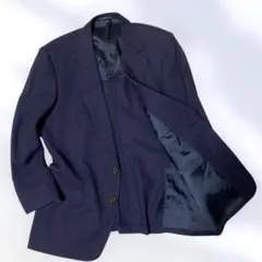 極美品 dunhill テーラードジャケット ネイビー Mサイズのサムネイル