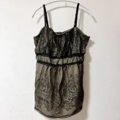 古着⭐︎一点物！Torrid ブラック レースキャミソール サイズ3
