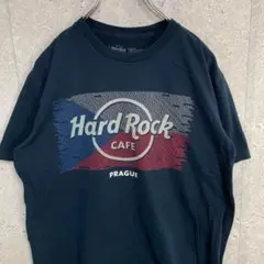 ハードロックカフェ　プラハ　首都　プリントTシャツ　S程度