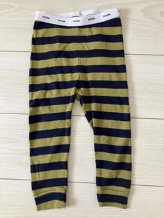 美品 babyGap オリーブグリーン 紺ストライプ レギンス タイツ 男女