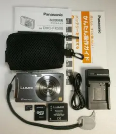 LUMIX★DMC-FX500✋タッチ併用で操作が楽⚠️必読有❤️安心の実働品