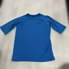 Nike DRI-FIT ラッシュガード L 青