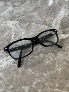 Ray-Ban ブラック スクエア メガネ