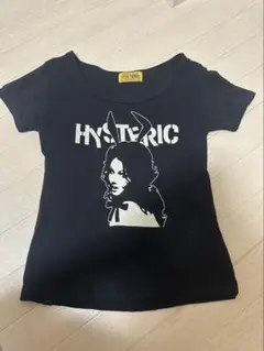 HYSTERIC GLAMOUR ミニTシャツ ブラックのサムネイル