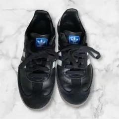 【人気】adidas Samba ブラック/ホワイト スニーカー　サンバ