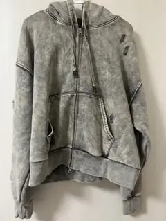 jeanasis ダブルジップパーカー