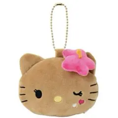 日焼けキティ　ぬいぐるみミラー　キーホルダーサンリオ　しまむら