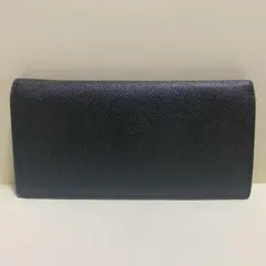 COACH コーチ 三つ折り財布 シグネチャー ブラウン ブラック レザー 黒