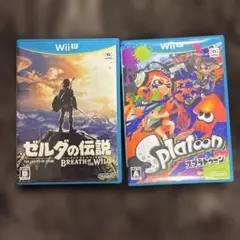 Wii U ゼルダの伝説 スプラトゥーン 2本セット