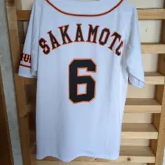 読売ジャイアンツ 巨人 坂本勇人 #6 レプリカユニフォーム アディダス 古着