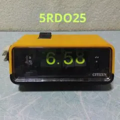 【ジャンク品】シチズン　パタパタ時計　5RDO25